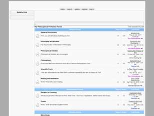 The Philosophical Perfection Forum