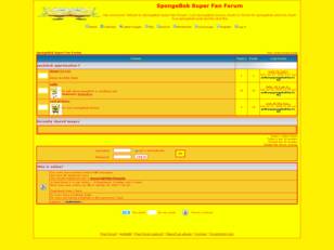 SpongeBob Super Fan Forum
